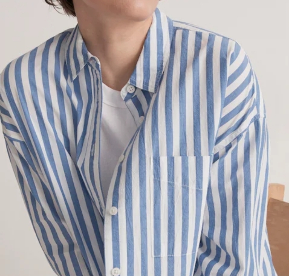 💥 MADEWELL Woman's Top Striped